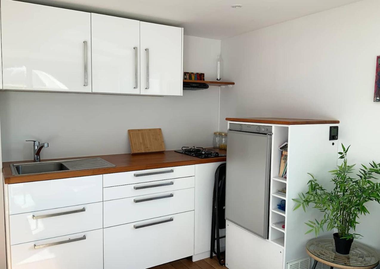 Bateau Appartement Sur L'Erdre Au Coeur De Nantes Exterior photo