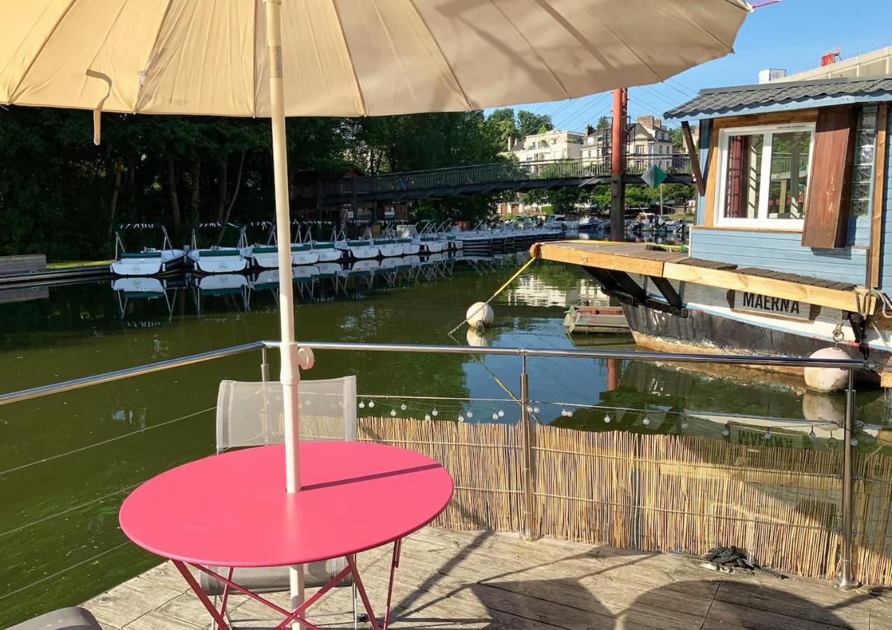 Bateau Appartement Sur L'Erdre Au Coeur De Nantes Exterior photo